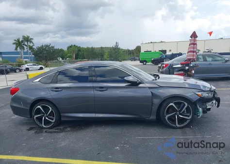 2018 Honda Accord Sport from USA, damaged, VIN 1HGCV1F39JA161806